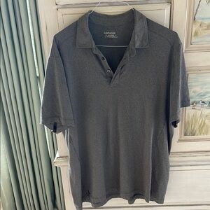 UNTUCKit Gray Polo Shirt with Relaxed Fit